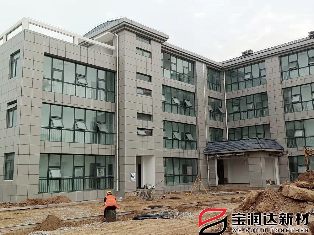 外墻保溫裝飾一體板項目案例在安陽 外墻保溫裝飾一體板項目案例在安陽